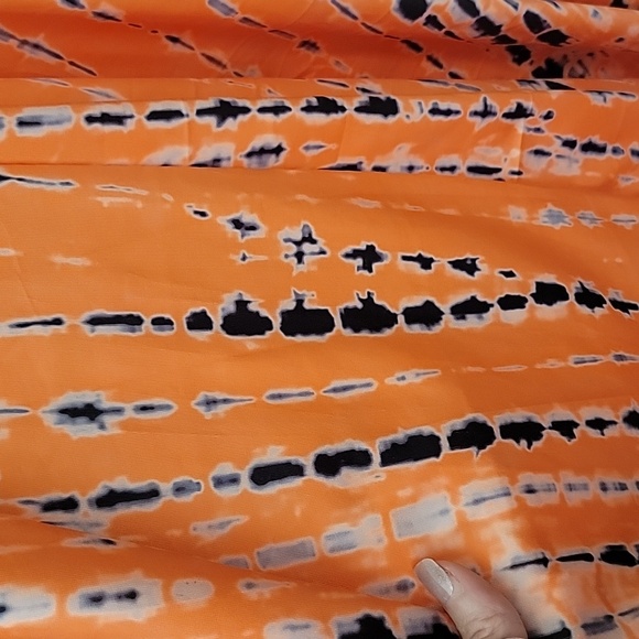 Bohemian silky long dress. - Picture 6 of 6